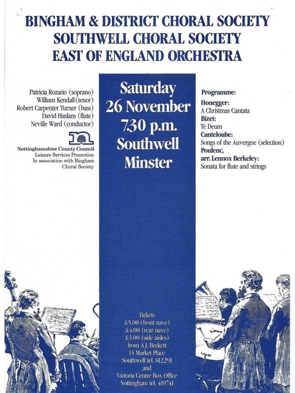 Southwell Minster 26th November 1988