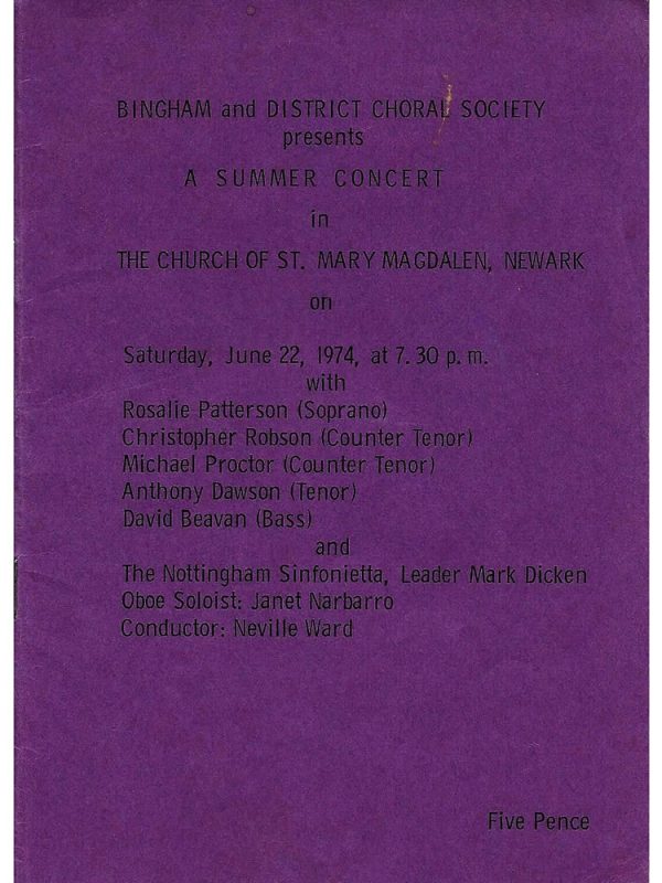 St Mary Magdalen, Newark22nd June 1974