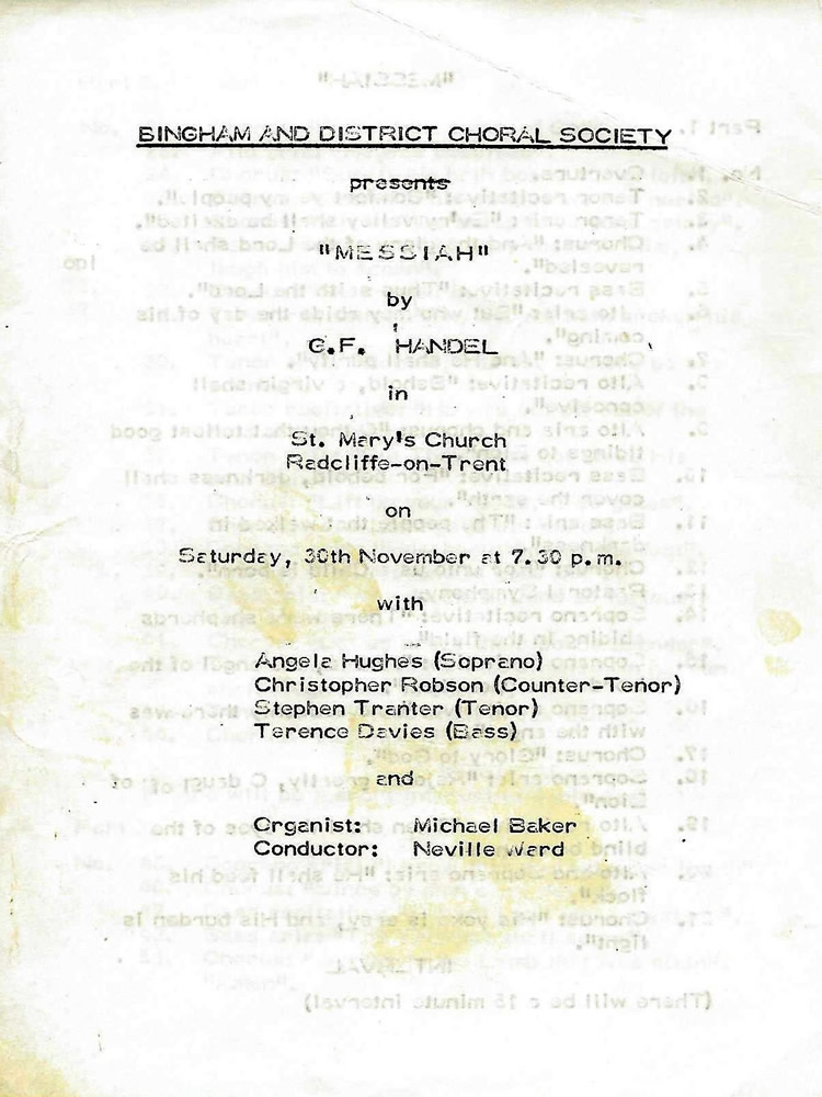 Concert November 1974