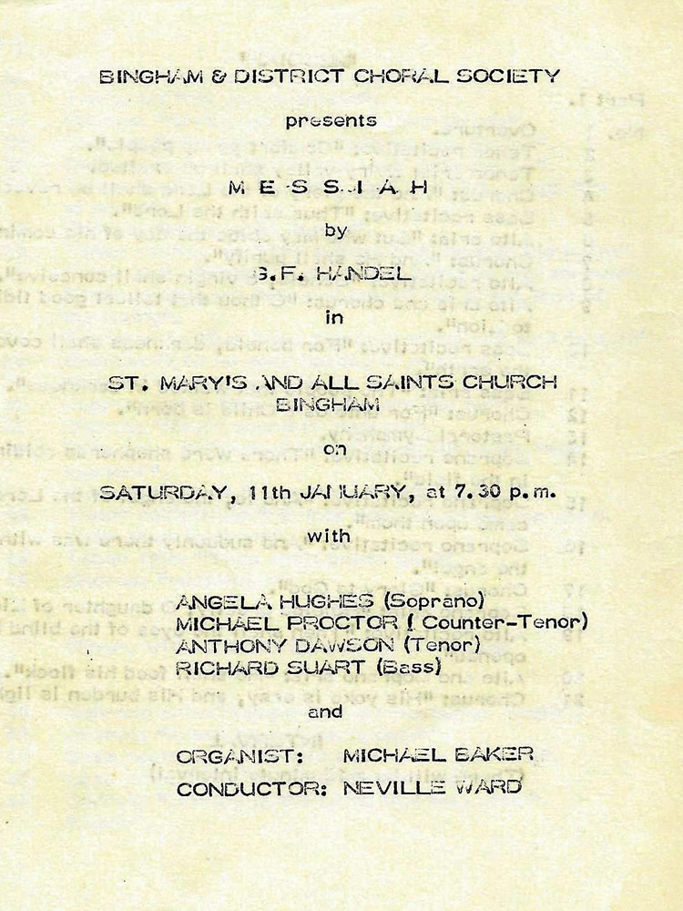 Concert January 1975