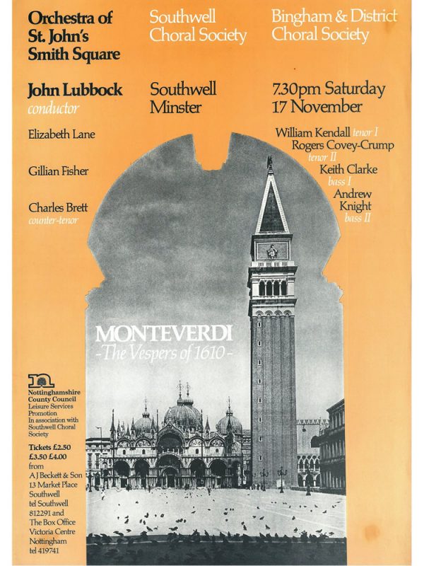 Southwell Minster 17 November 1984
