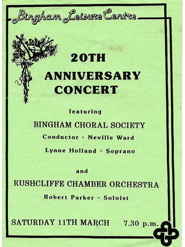 Concert March 1989
