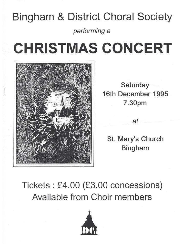 Concert December 1995
