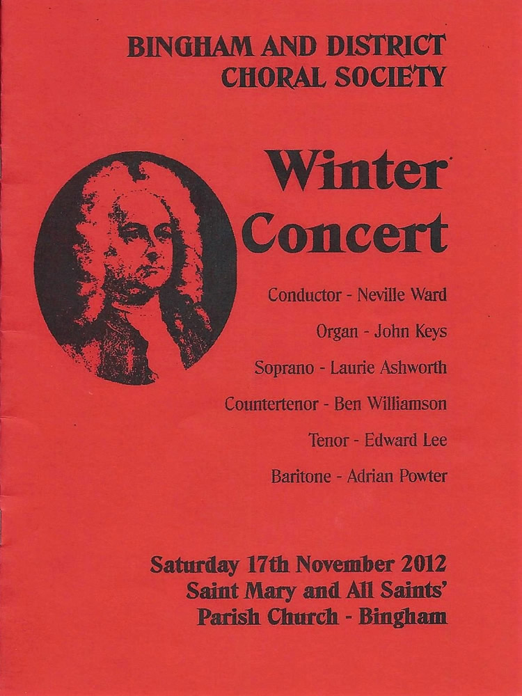Concert November 2012