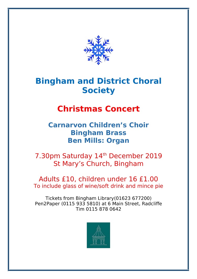 Bingham Parish Church, December 14th 2019