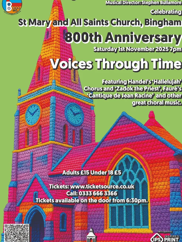 Bingham Parish Church, 1st November 2025